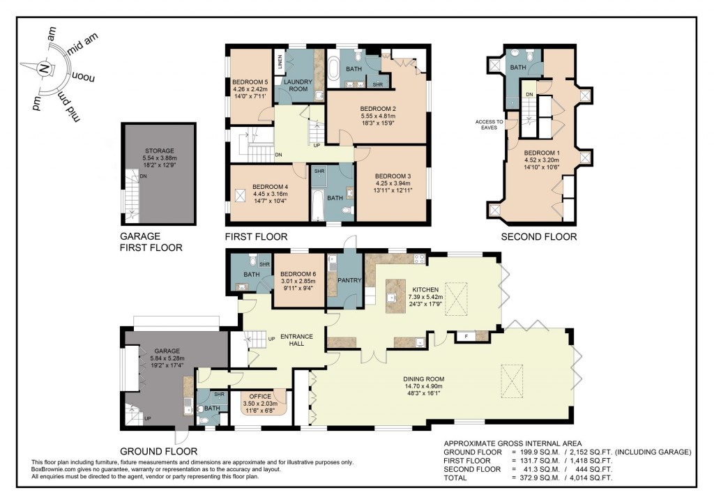 Floorplans For Wantage Road, Rowstock, OX11