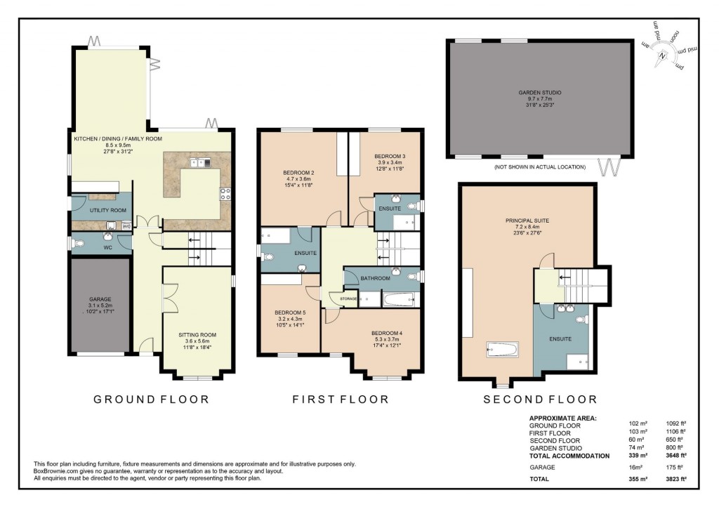 Floorplans For Kimbers Lane, Maidenhead, SL6