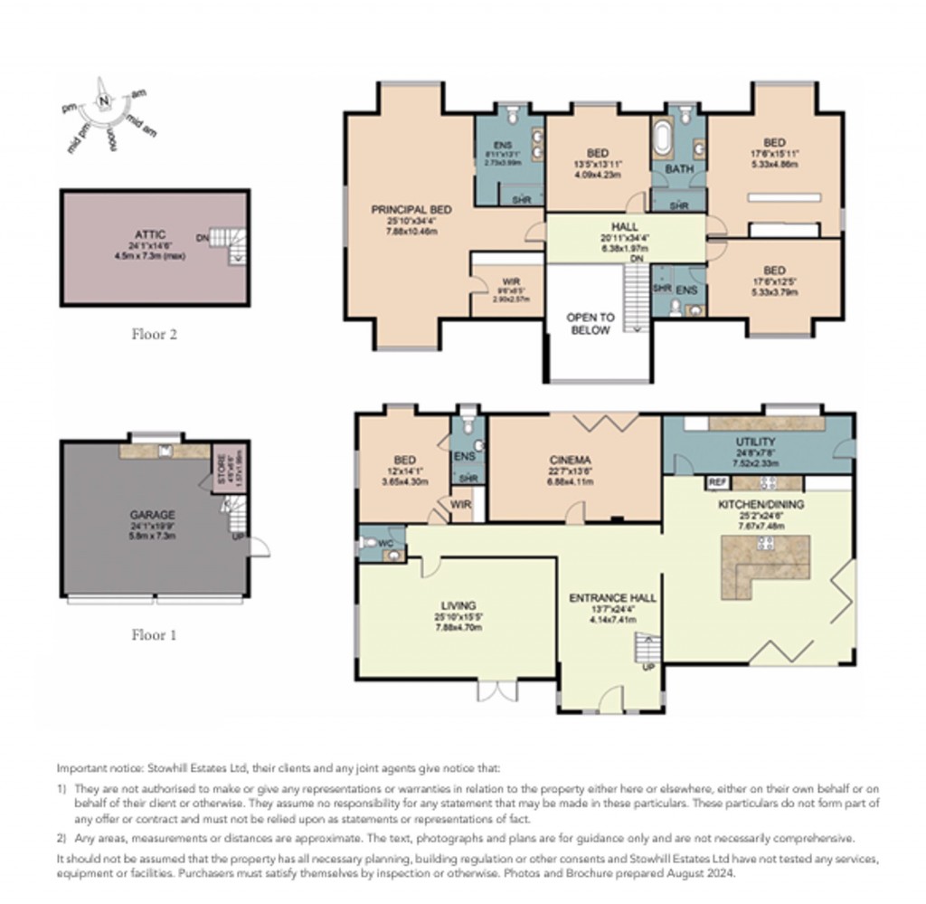 Floorplans For Ladywood, Droitwich, WR9