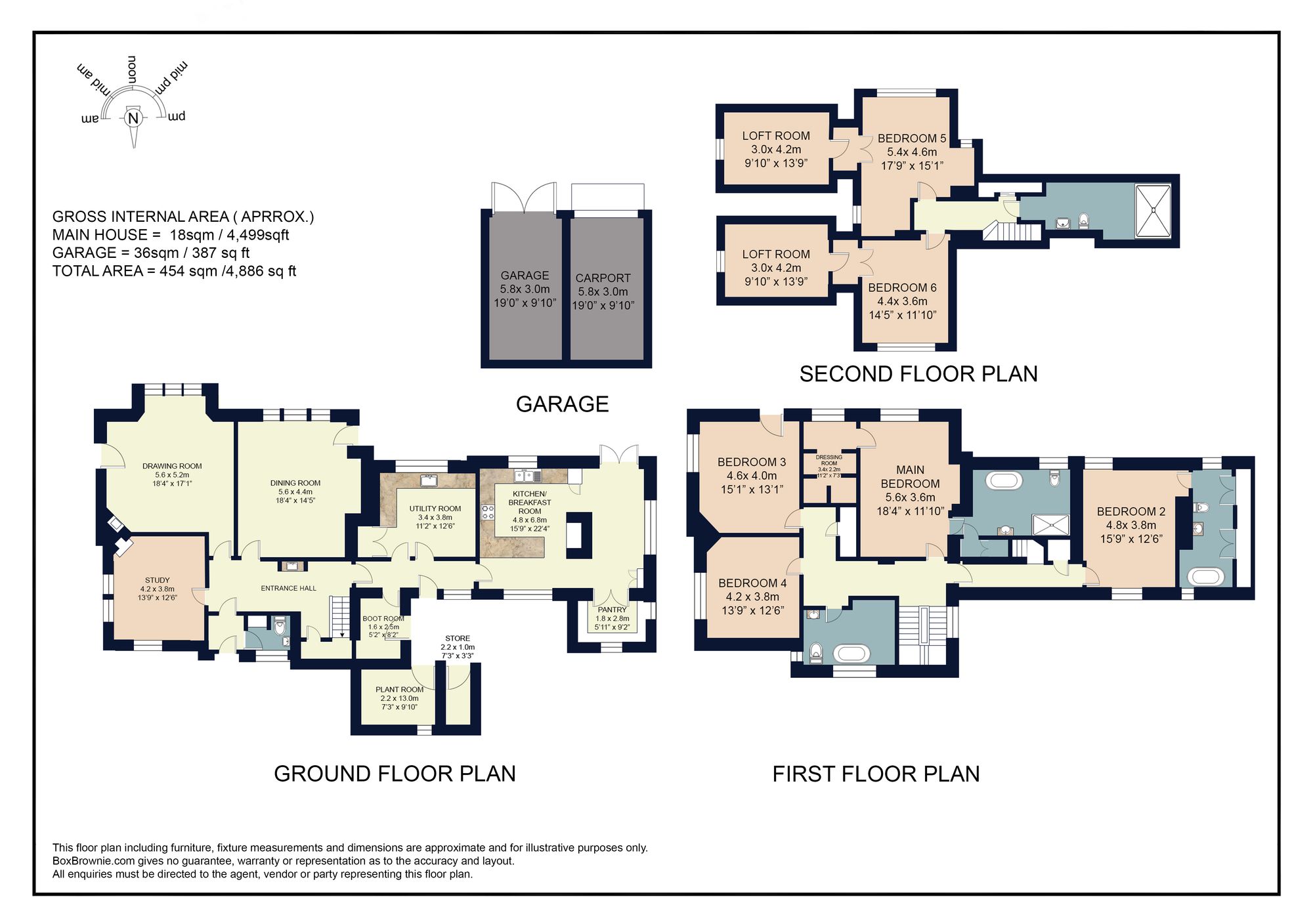 Floorplans For Northmoor, Witney, OX29