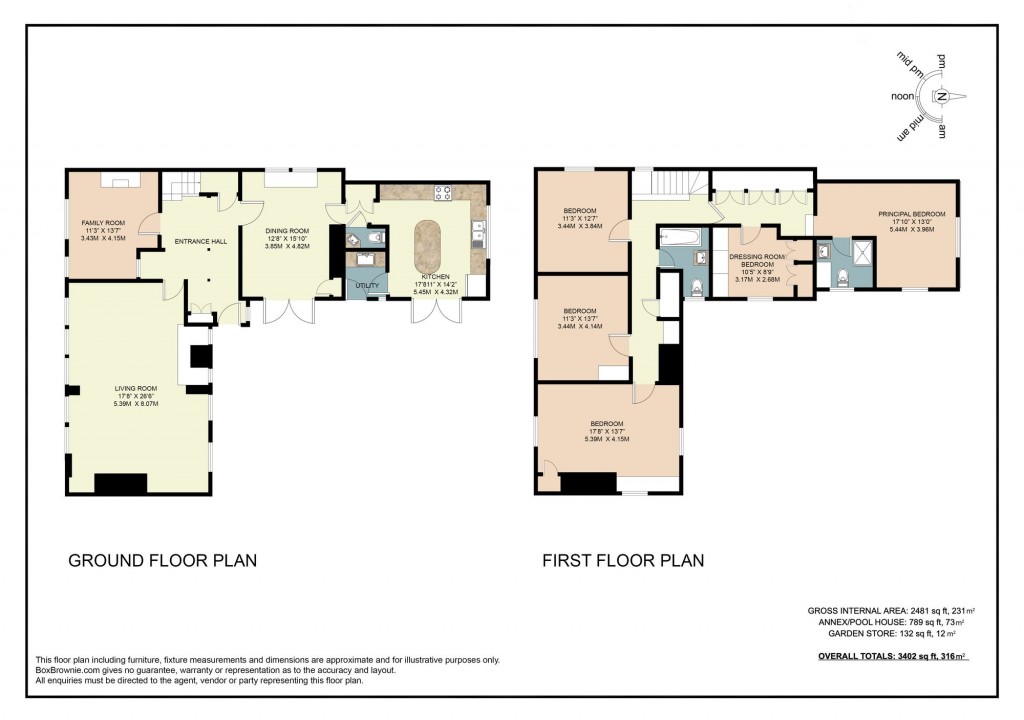 Floorplans For Beckford Road, Alderton, GL20