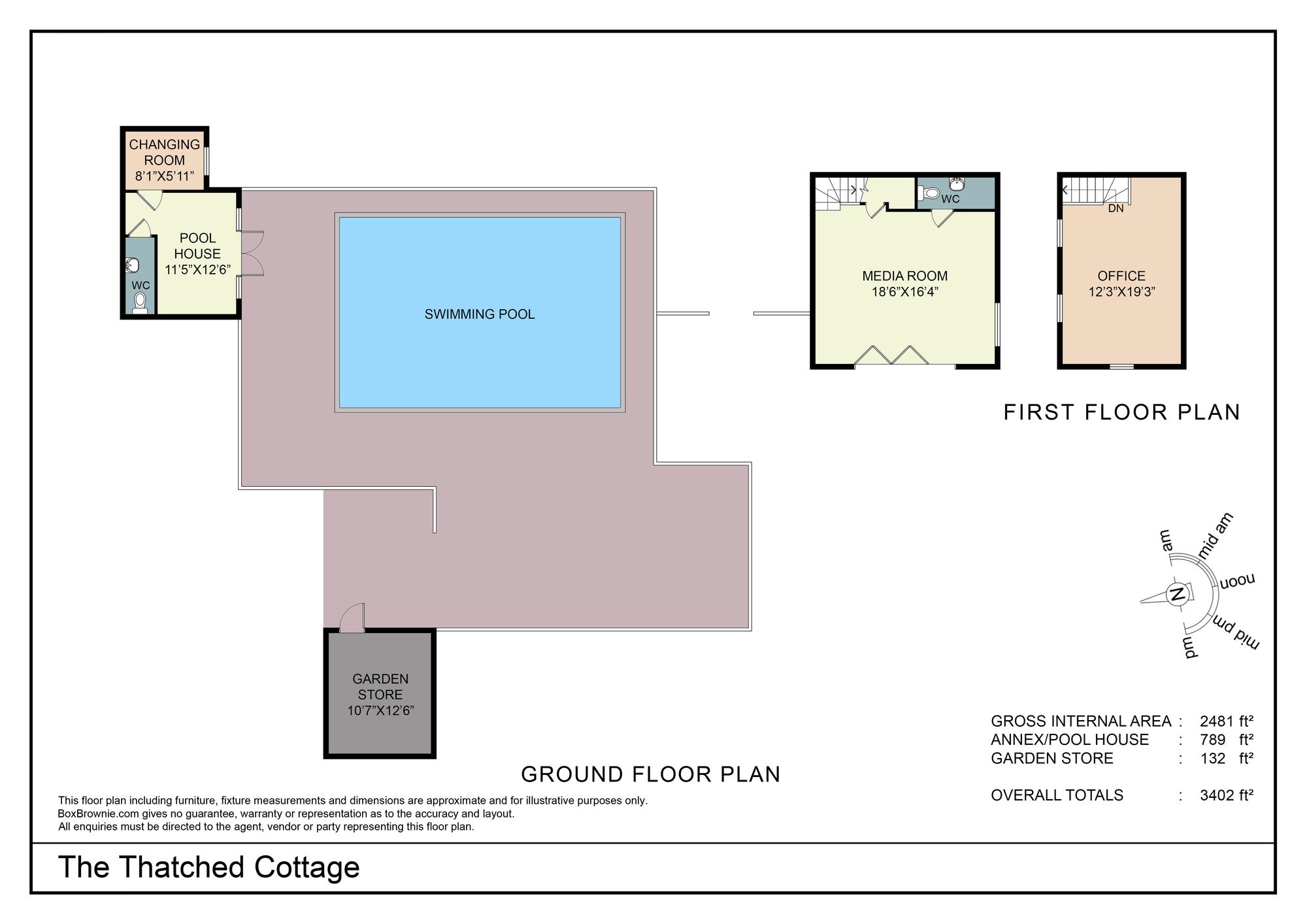 Floorplans For Beckford Road, Alderton, GL20