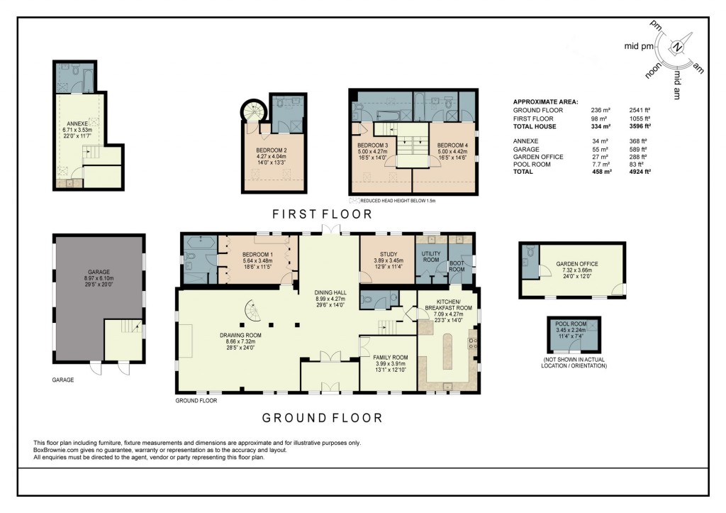 Floorplans For Malt Hill, Warfield, RG42