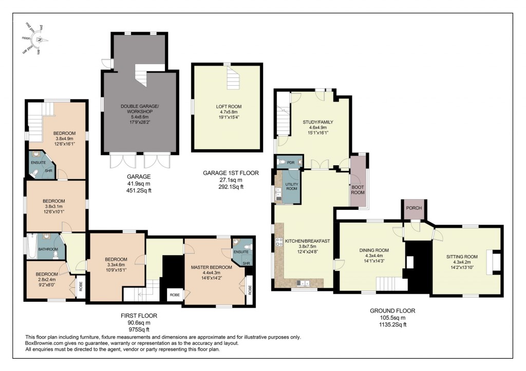 Floorplans For Ogbourne St. George, Marlborough, SN8