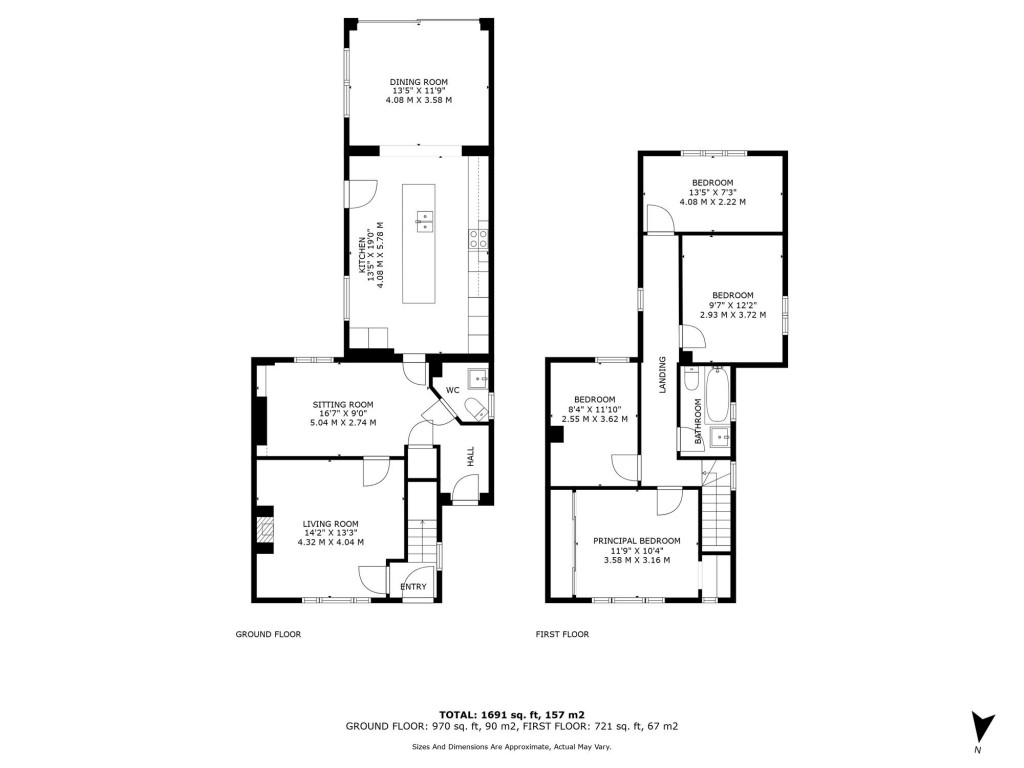 Floorplans For West Street, Childrey, OX12