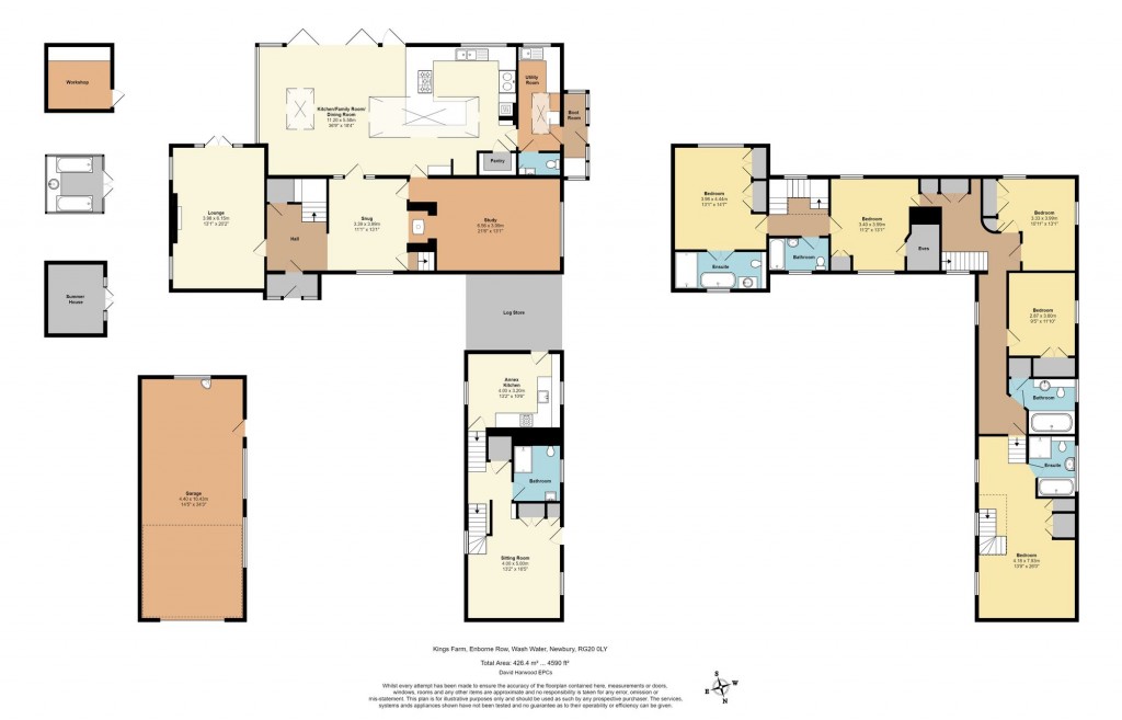 Floorplans For Enborne Row, Wash Water, RG20