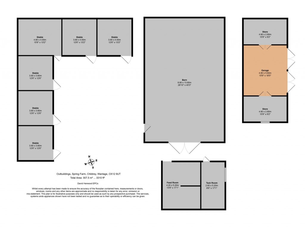 Floorplans For Childrey, Wantage, OX12