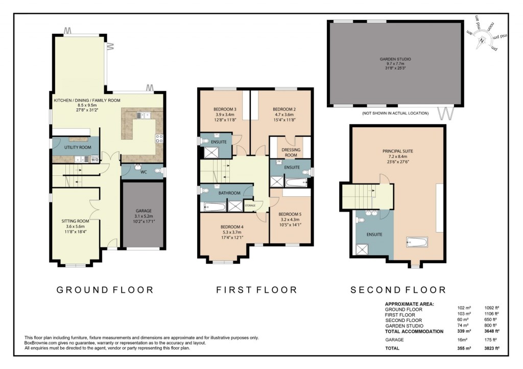 Floorplans For Kimbers Lane, Maidenhead, SL6