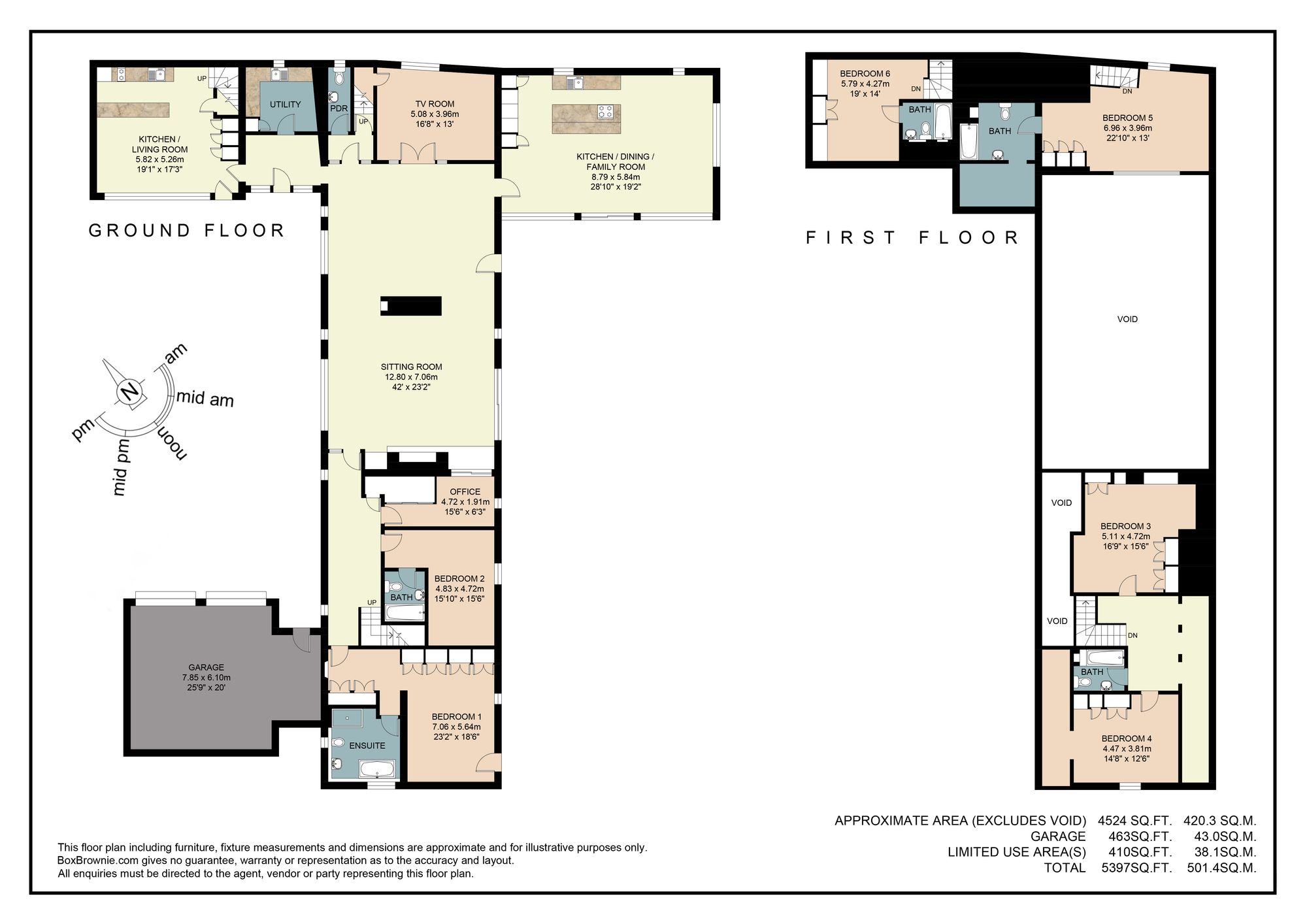 Floorplans For Silver Street, Fernham, SN7