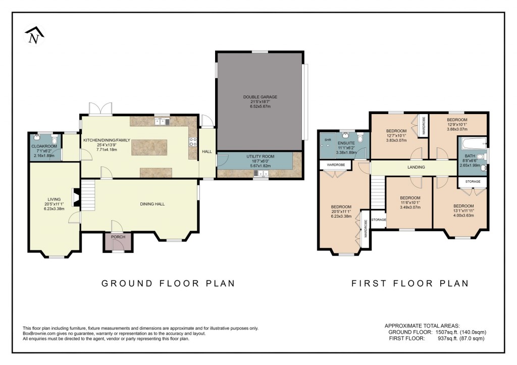 Floorplans For Manor Lane, Bredons Norton, GL20