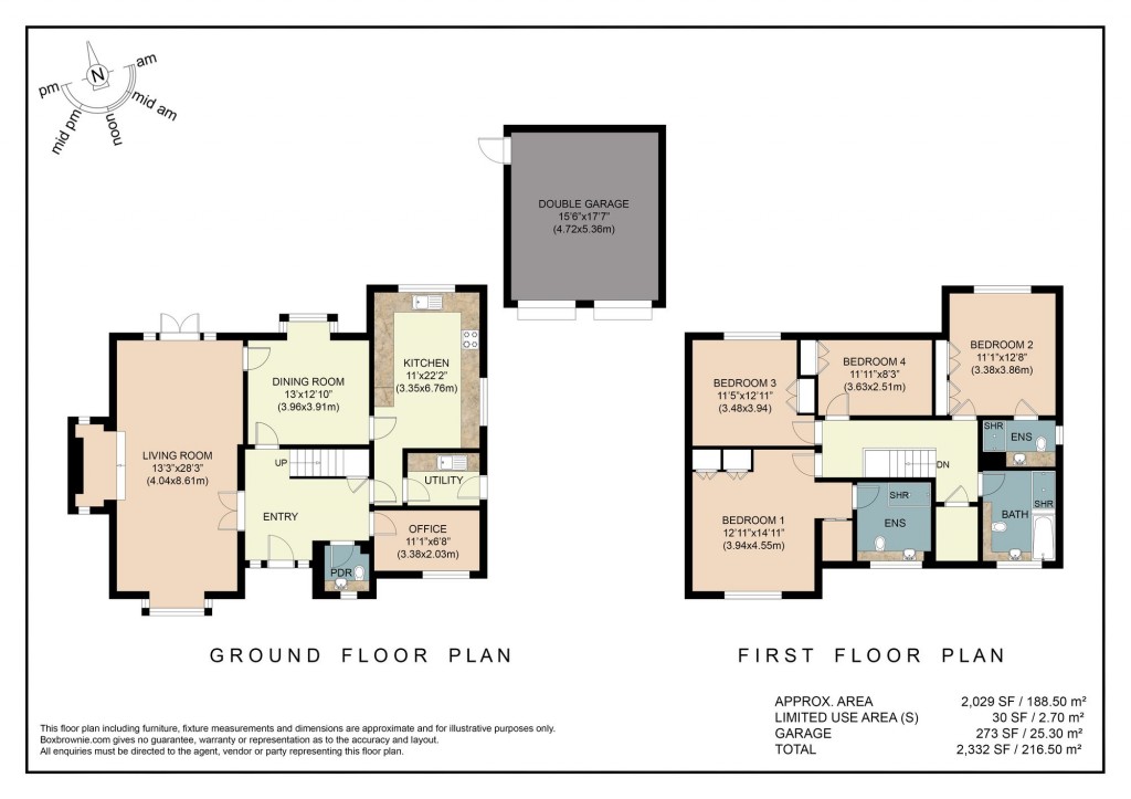 Floorplans For Scholar Place, Oxford, OX2