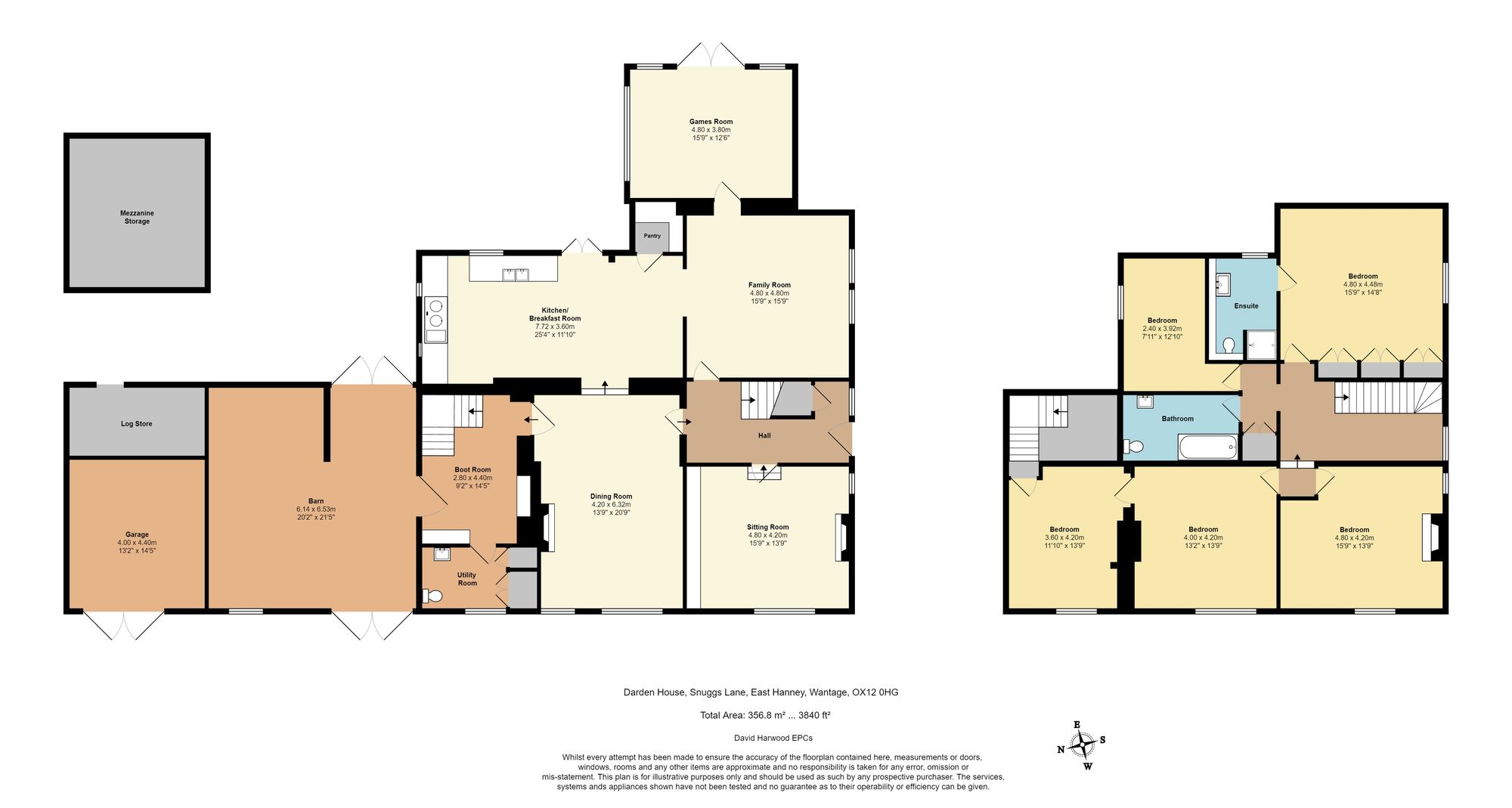 Floorplans For East Hanney, Wantage, OX12