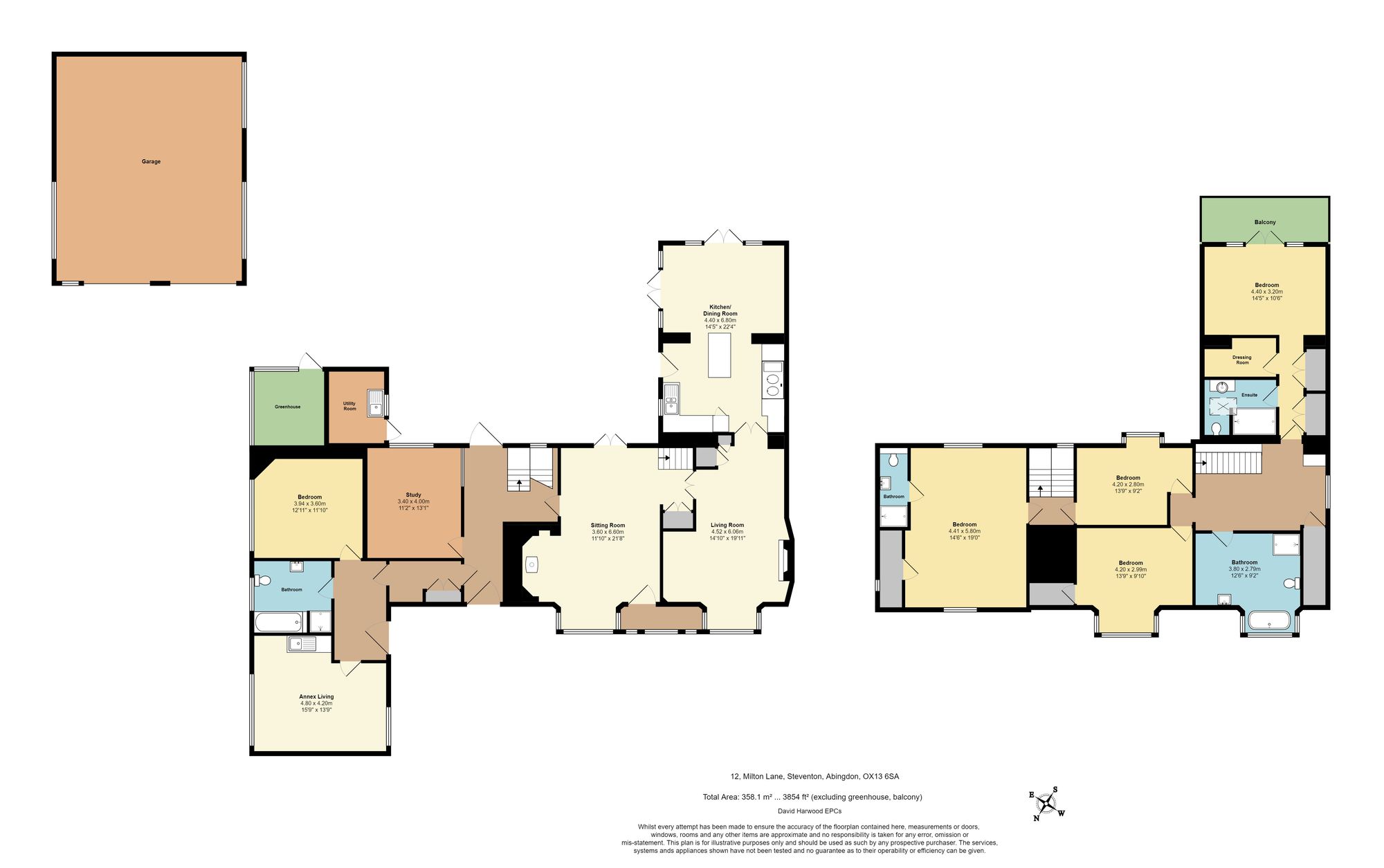 Floorplans For 12 Milton Lane, Steventon, OX13