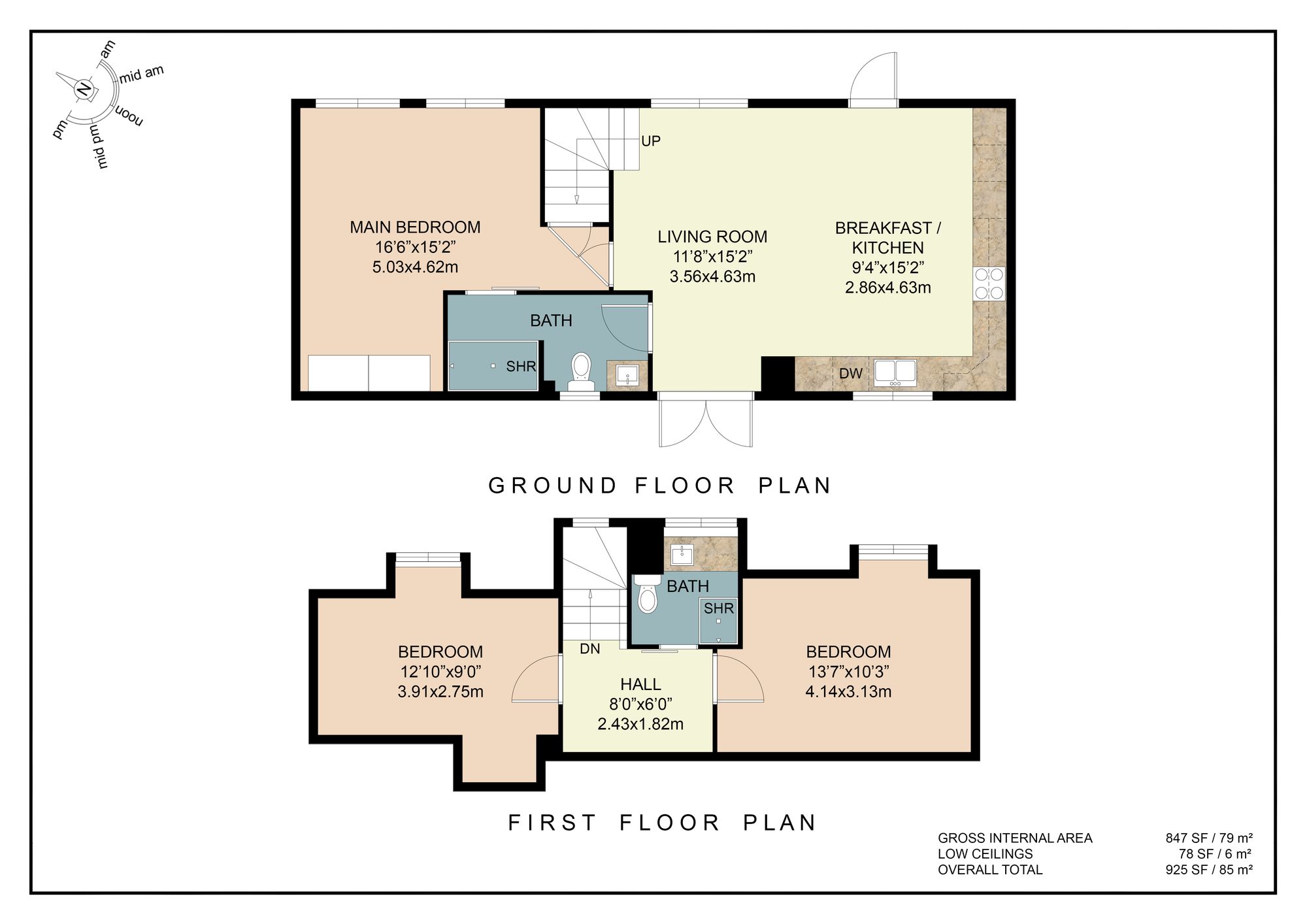 Floorplans For Crafton, Leighton Buzzard, LU7