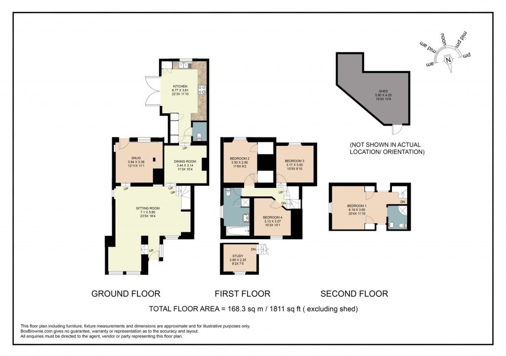 Floorplans For Dale Street, Naunton, GL54