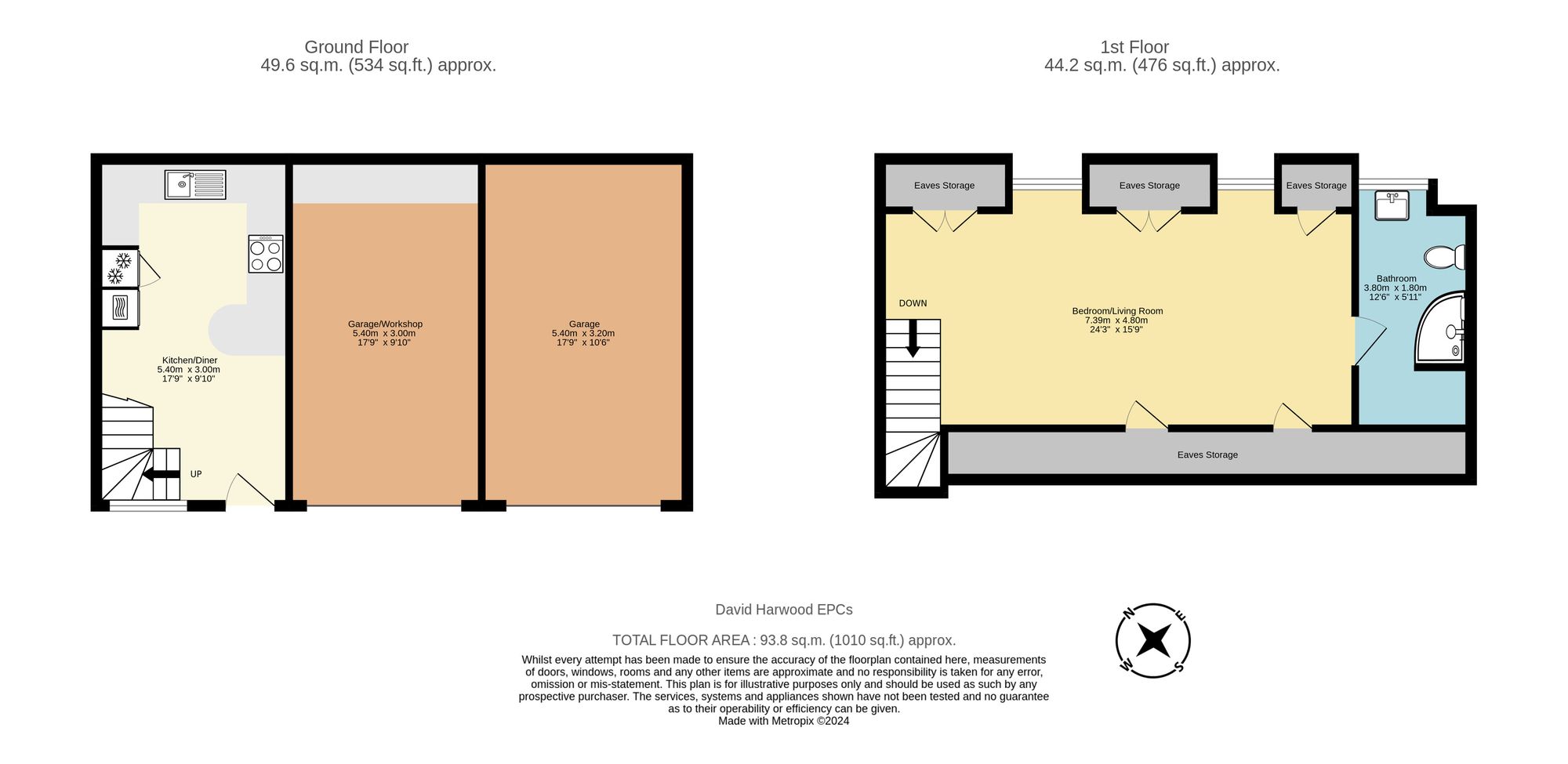 Floorplans For Frouds Close, Childrey, OX12