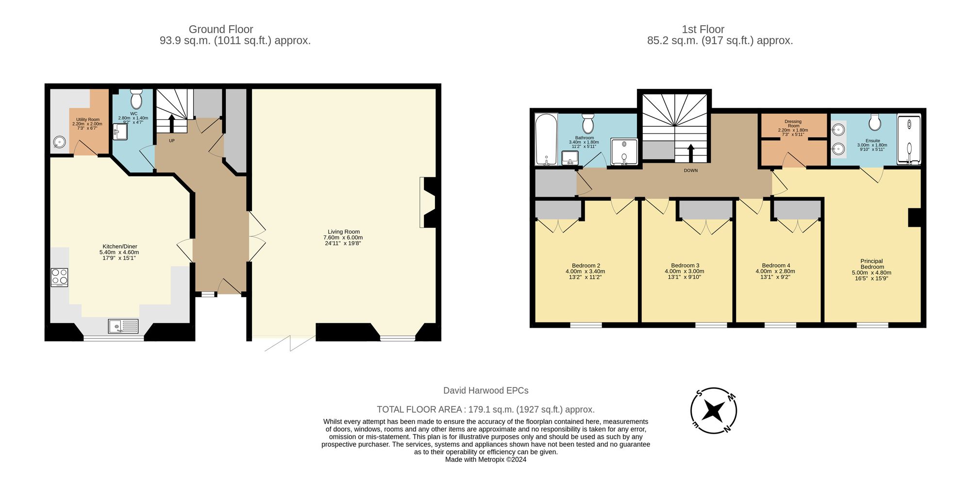 Floorplans For Frouds Close, Childrey, OX12