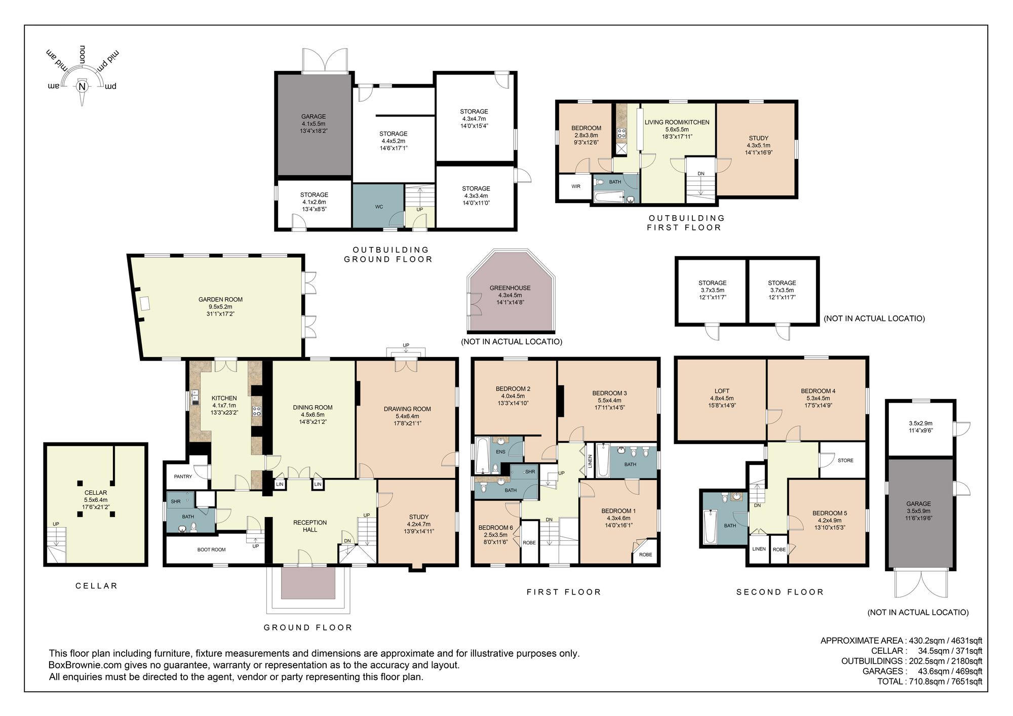 Floorplans For Upper Pendock, Malvern, WR13