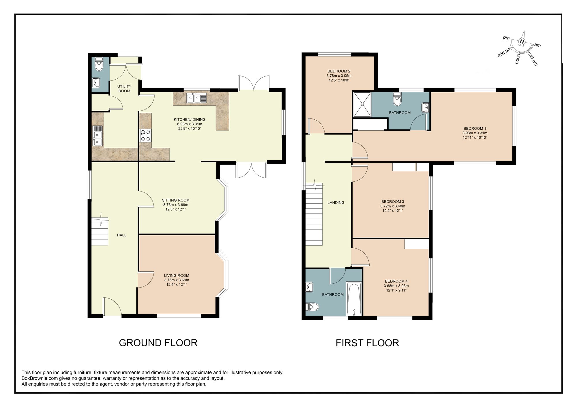 Floorplans For Belmont, Wantage, OX12