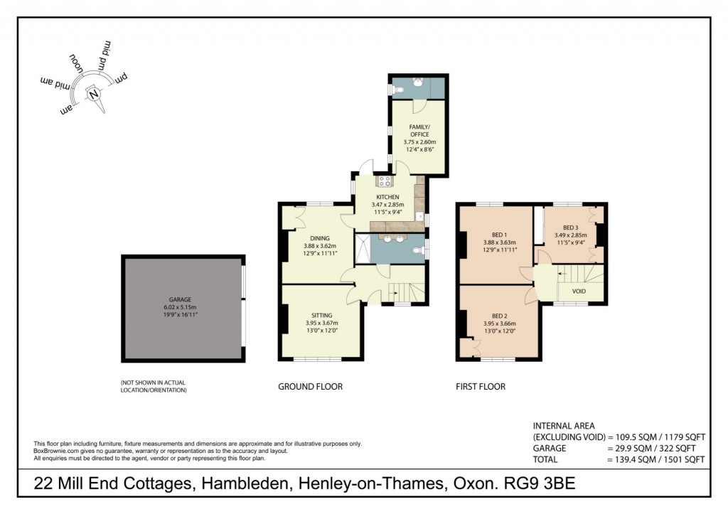 Floorplans For Hambleden, Henley-On-Thames, RG9