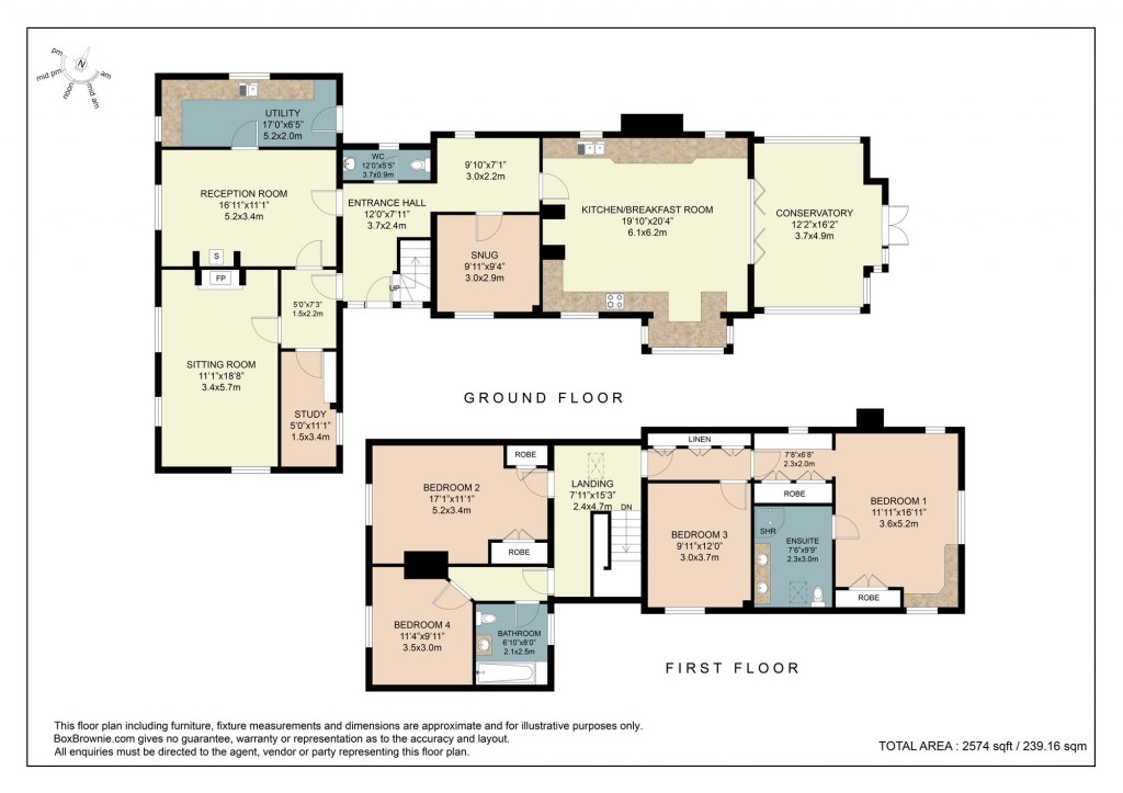 Floorplans For Baughton Lane, Earls Croome, WR8