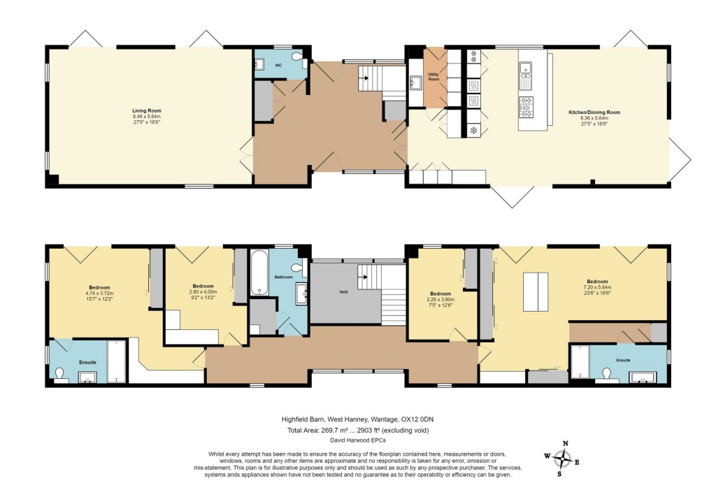 Floorplans For West Hanney, Wantage, OX12