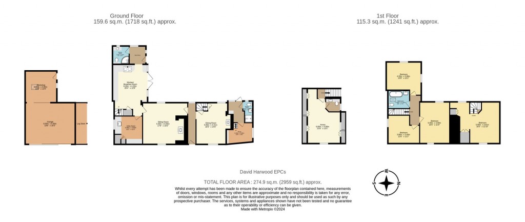 Floorplans For High Street, Childrey, OX12