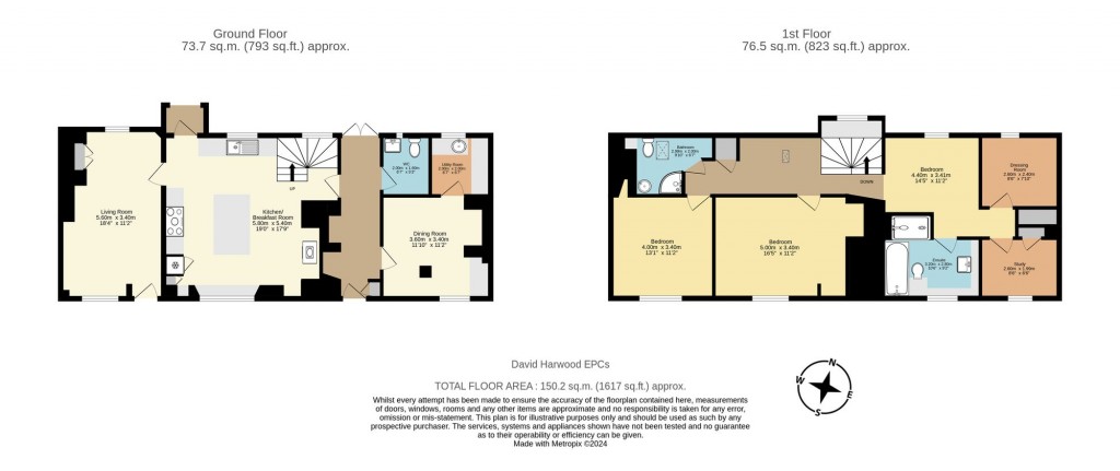 Floorplans For 13 Church Green, Stanford In The Vale, SN7