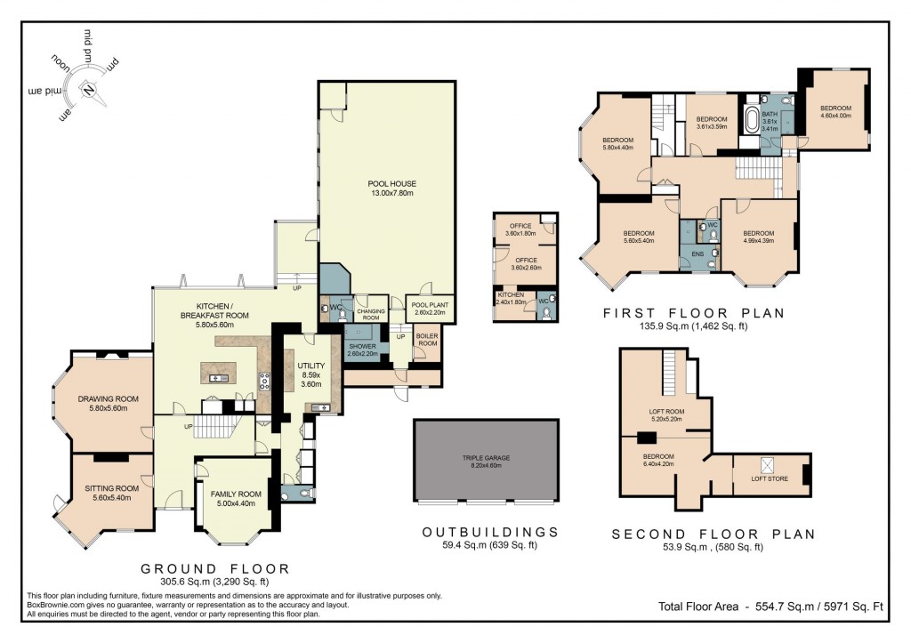 Floorplans For Winchcombe, Cheltenham, GL54