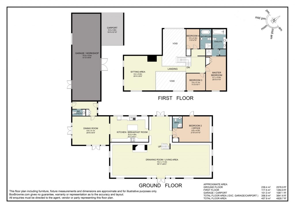 Floorplans For Howe Lane, Binfield, RG42