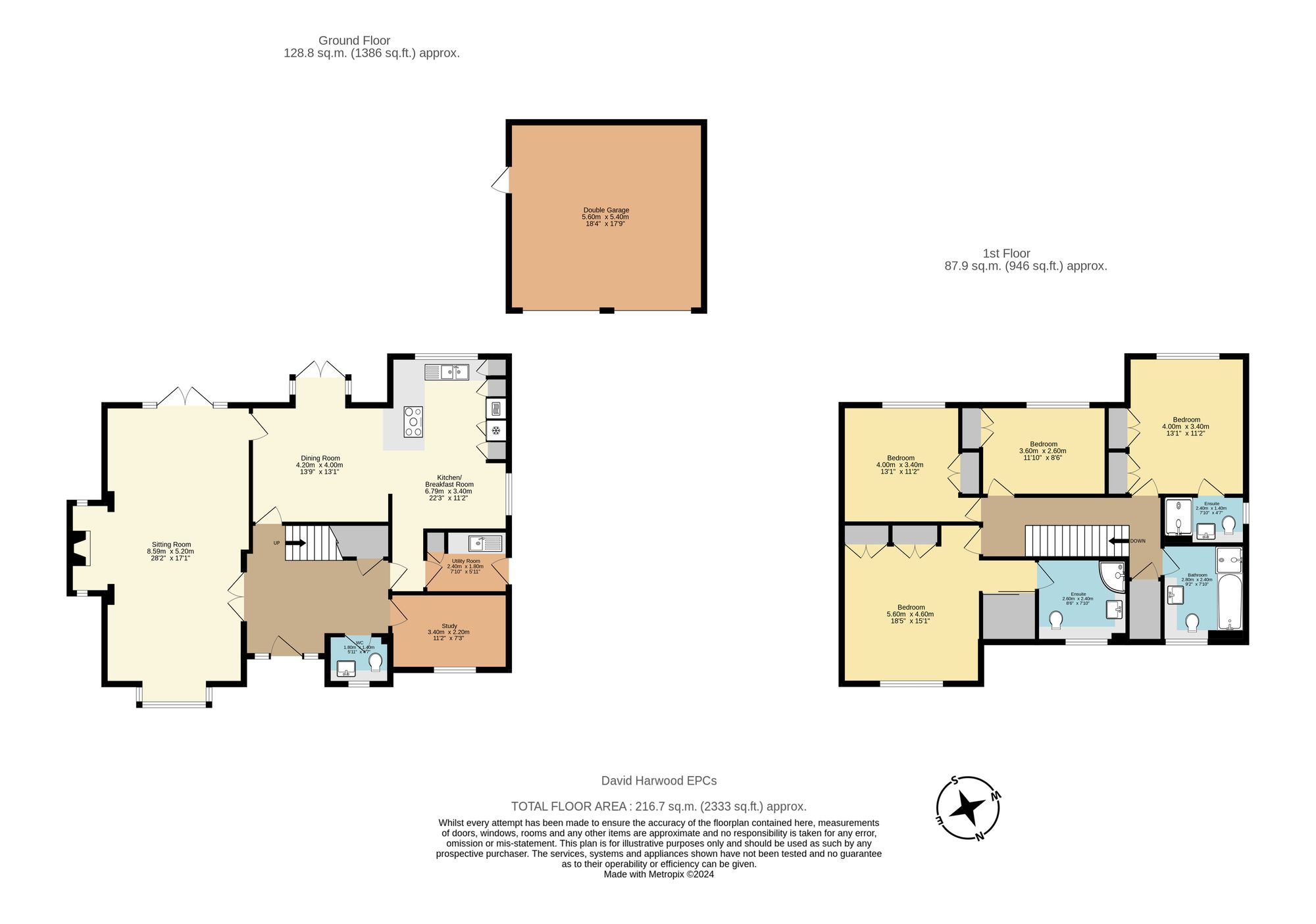 Floorplans For Scholar Place, Oxford, OX2