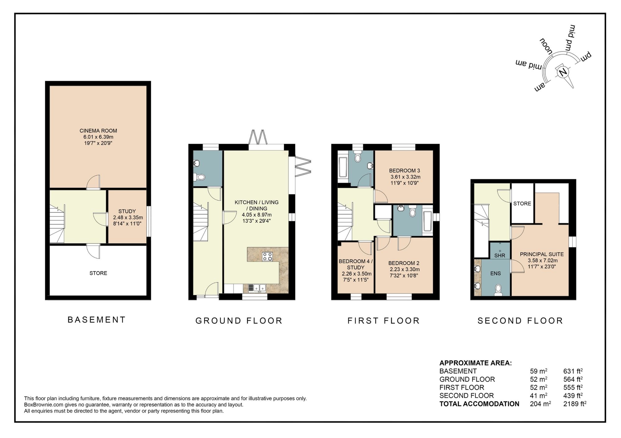 Floorplans For Crowmarsh Hill, Crowmarsh Gifford, OX10