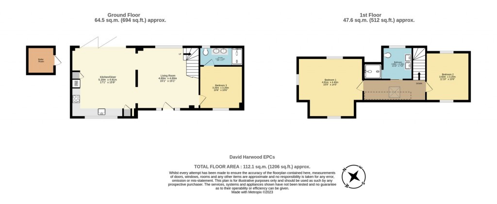 Floorplans For Crafton Road, Mentmore, LU7